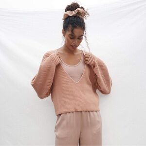 Lunya Silk Prima Ribbed Sweater